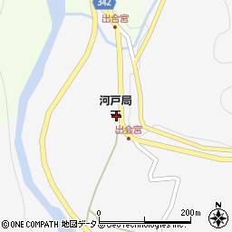 広島県東広島市河内町河戸109周辺の地図