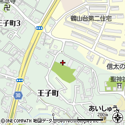 大阪府和泉市王子町908周辺の地図