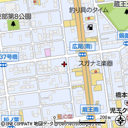 タイムズカー福山蔵王店周辺の地図
