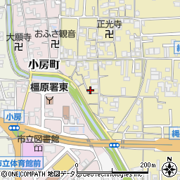 奈良県橿原市縄手町257周辺の地図