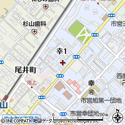 旭ハウス２号館周辺の地図