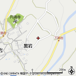 香川県小豆郡土庄町黒岩423周辺の地図