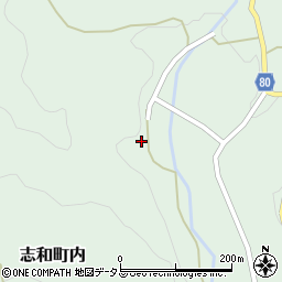 広島県東広島市志和町内982周辺の地図