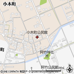 小木町公民館周辺の地図