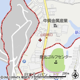 ファミリーマート堺定温センター周辺の地図