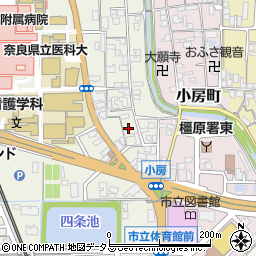 奈良県橿原市四条町918周辺の地図