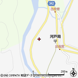 広島県東広島市河内町河戸119周辺の地図