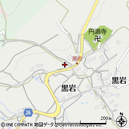 香川県小豆郡土庄町黒岩176周辺の地図