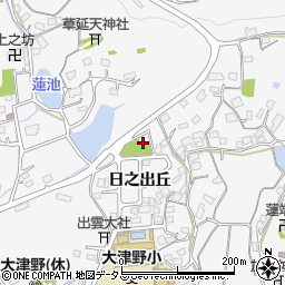 広島県福山市大門町日之出丘8-58周辺の地図