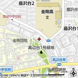 ペルシオン藤沢台周辺の地図