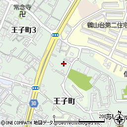 大阪府和泉市王子町901周辺の地図