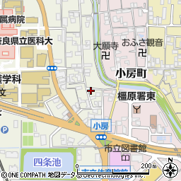 奈良県橿原市四条町939周辺の地図