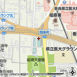 奈良県橿原市四条町546周辺の地図
