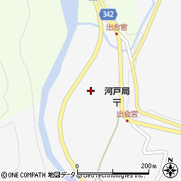 広島県東広島市河内町河戸114周辺の地図