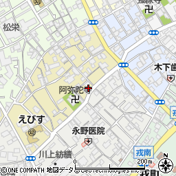 辻野商店周辺の地図