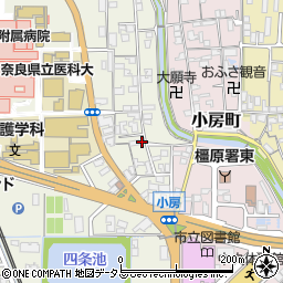 奈良県橿原市四条町914周辺の地図