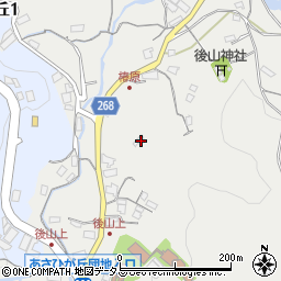 広島県広島市安佐北区安佐町後山1107周辺の地図