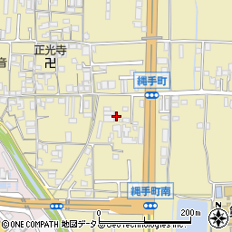 奈良県橿原市縄手町206周辺の地図