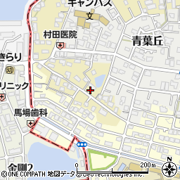 大阪府富田林市加太1丁目3周辺の地図