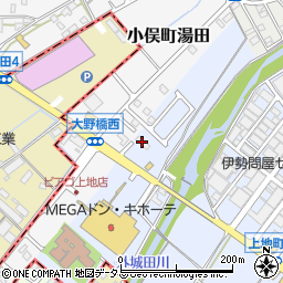 三重竹材店周辺の地図