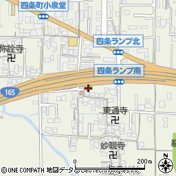 奈良県橿原市四条町503周辺の地図
