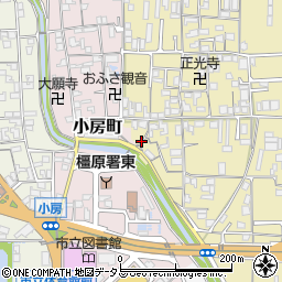 奈良県橿原市縄手町249周辺の地図