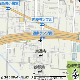 奈良県橿原市四条町521周辺の地図