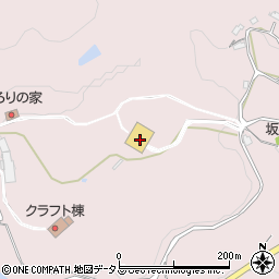 倉敷市自然の家体育館周辺の地図