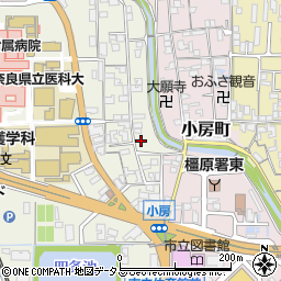 奈良県橿原市四条町929周辺の地図