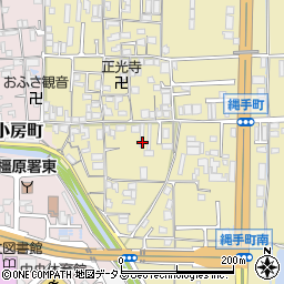 奈良県橿原市縄手町213周辺の地図