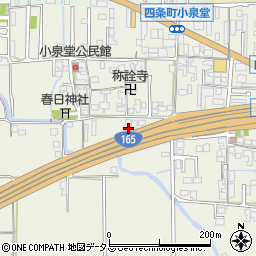 奈良県橿原市四条町471周辺の地図