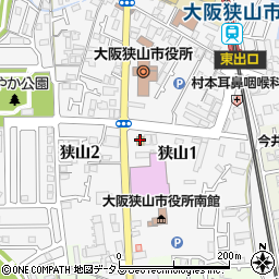 ファミリーマート狭山市役所前店周辺の地図