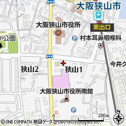 立志館ゼミナール　狭山校周辺の地図