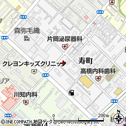 株式会社中塚ミシン工場周辺の地図