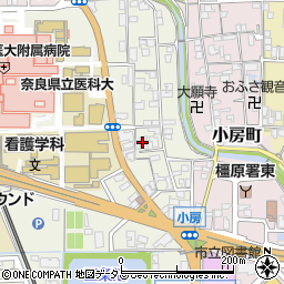 奈良県橿原市四条町912周辺の地図