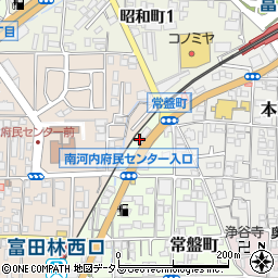高木証券富田林支店周辺の地図
