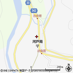 広島県東広島市河内町河戸66周辺の地図