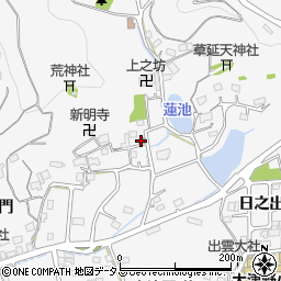 東谷公民館周辺の地図