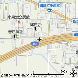奈良県橿原市四条町475周辺の地図