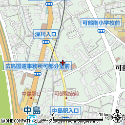株式会社テイ・ケイ西日本　可部営業所周辺の地図