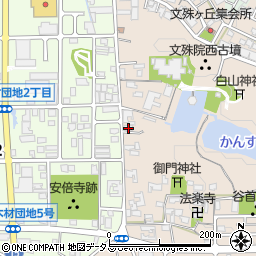 奈良県桜井市阿部704周辺の地図