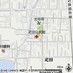 疋田公民館周辺の地図