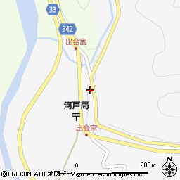 広島県東広島市河内町河戸59周辺の地図