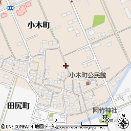 三重県伊勢市小木町周辺の地図