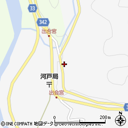 広島県東広島市河内町河戸58周辺の地図