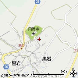 香川県小豆郡土庄町黒岩445-1周辺の地図