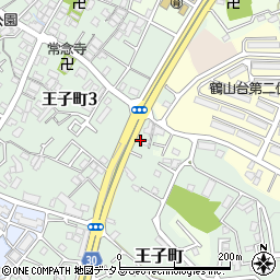 大阪府和泉市王子町896周辺の地図