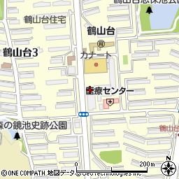 和泉鶴山台郵便局 ＡＴＭ周辺の地図