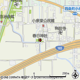 奈良県橿原市四条町715周辺の地図