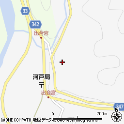 広島県東広島市河内町河戸56周辺の地図